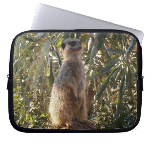 Capa Para Notebook Meerkat Em Guarda,