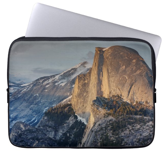 Capa Para Notebook Meia abóbada no por do sol (Frente)