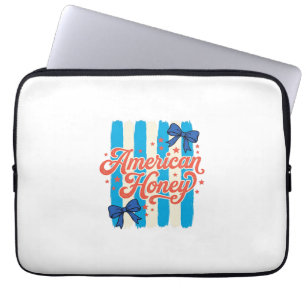 Capa Para Notebook Mel Mel Patriótico Laço Camisa Vintage Design_