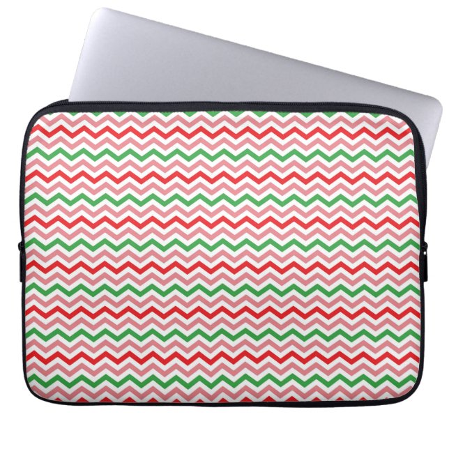 Capa Para Notebook Melancia Summer Zigzag Stripes Padrão-56209 (Frente)