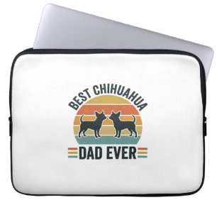 Capa Para Notebook Melhor Camisa de Pai de Chihuahua de Todos os Temp