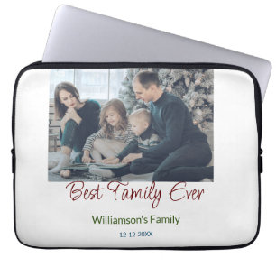 Capa Para Notebook Melhor família de todos os tempos adicionar nome d