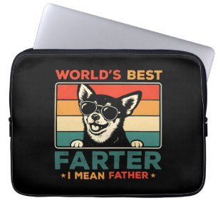 Capa Para Notebook Melhor Farsa do Mundo, quero dizer Pai de Cachorro