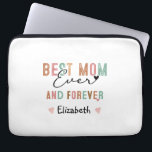 Capa Para Notebook Melhor Mãe Alguma Vez Retro Script Groovy Dia de a<br><div class="desc">Uma design moderna e fofa de "Melhor Mãe Nunca e Sempre" num fundo branco.</div>