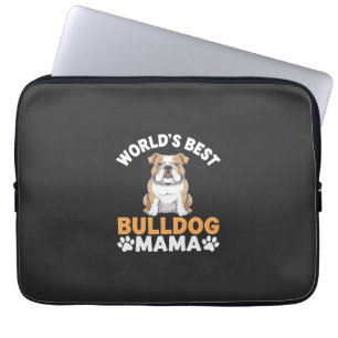 Capa Para Notebook Melhor Mãe de Bulldog do Mundo