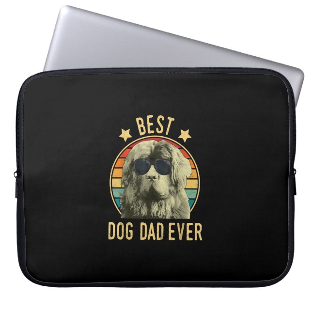 Capa Para Notebook Melhor pai de cão | oferta de dia do proprietário  (Frente)
