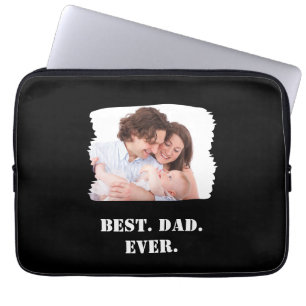 Capa Para Notebook Melhor Pai de Fotografias da Família Personalizada