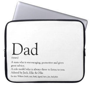 Capa Para Notebook Melhor Pai do Mundo Definição Divertida
