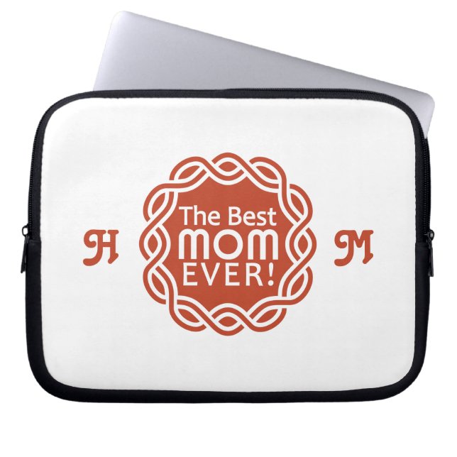 Capa Para Notebook MELHORES bolsas de laptop de monograma personaliza (Frente)