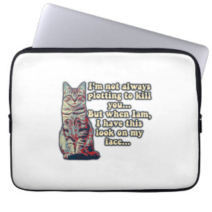Capa Para Notebook Memória de gato grumpy engraçada para amantes de g