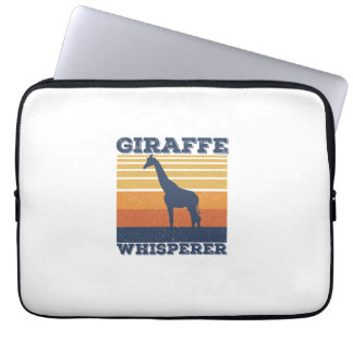 Capa Para Notebook Men Giraffe Whisperer Retro African Animal Vintage