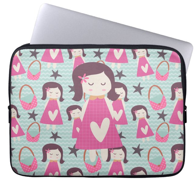 Capa Para Notebook Meninas e bolsas (Frente)