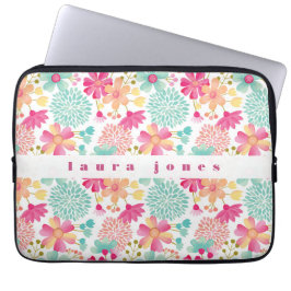 Capa Para Notebook Meninas Meninas Meninas Pintadas Caso De Nome Flor