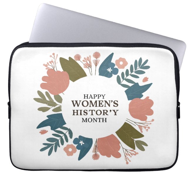 Capa Para Notebook Mês da História das Mulheres (Frente)