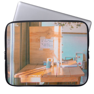 Capa Para Notebook Mesa DE MADEIRA MARCADA COM PAPEL DE IMPRESSORA BR