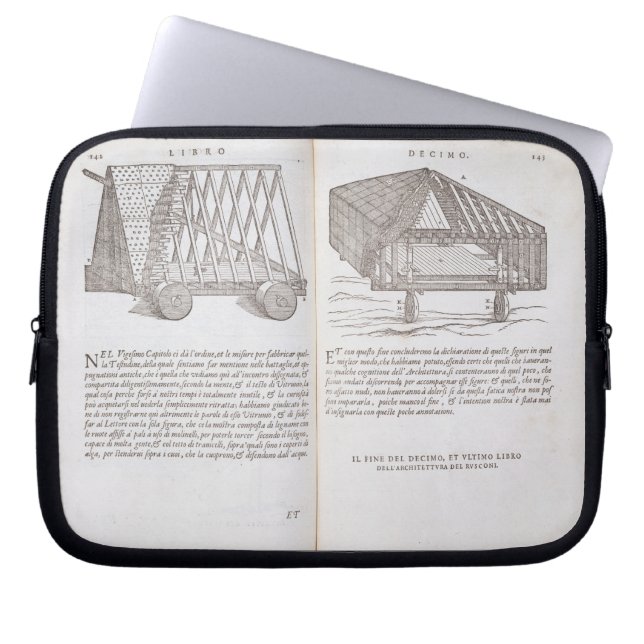 Capa Para Notebook Métodos de transportar telhados pré-fabricados ao (Frente)