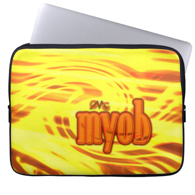 Capa Para Notebook Meu Deus! (Frente)