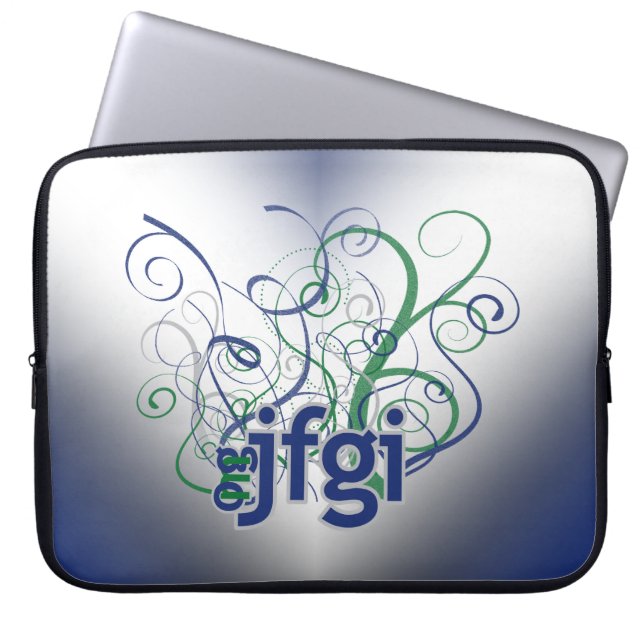 Capa Para Notebook Meu Deus! (Frente)