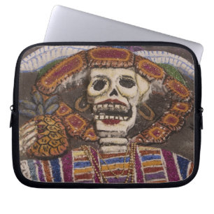 Capa Para Notebook México, Oaxaca. Tapeçaria de areia (tapete de aren