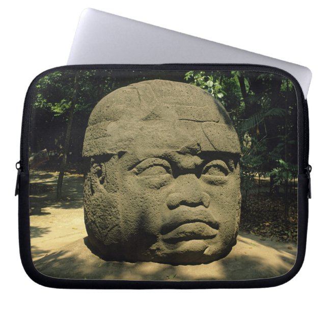 Capa Para Notebook México, Villahermosa, cabeça gigante Olmec, La Ven (Frente)