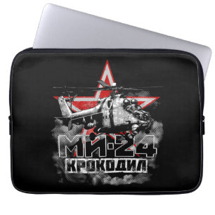 Capa Para Notebook Mi-24 helicóptero soviético