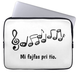 Capa Para Notebook Mi fajfas pri tio.