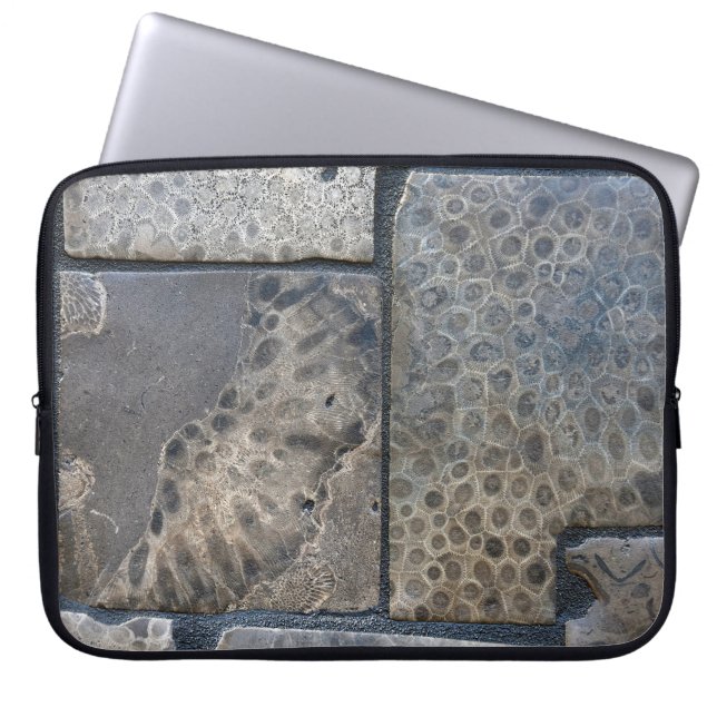 Capa Para Notebook Michigan Petoskey Stone Design (Frente)
