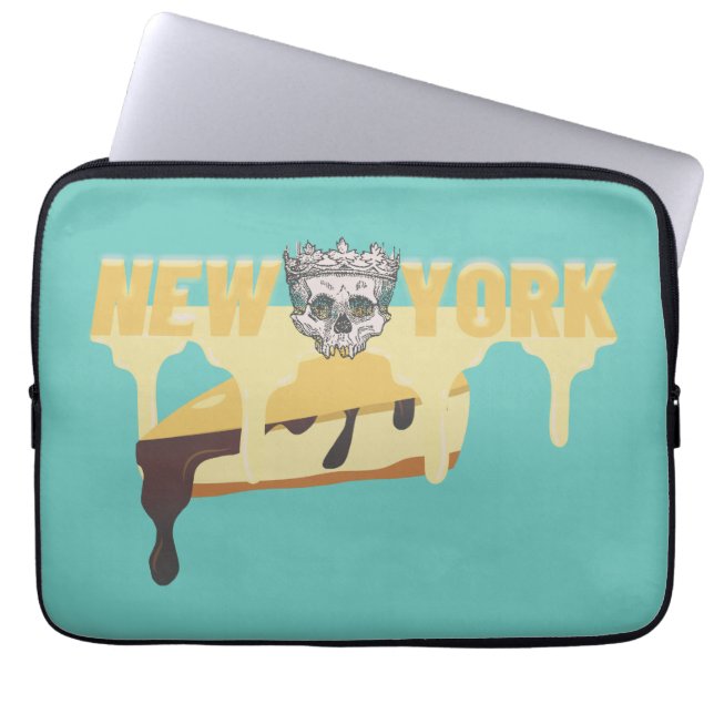 Capa Para Notebook Mikitiez cheesecake blueberrycheese nova york (Frente)