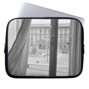 Capa Para Notebook Milão Itália, Vista da Janela da Ópera La Scala