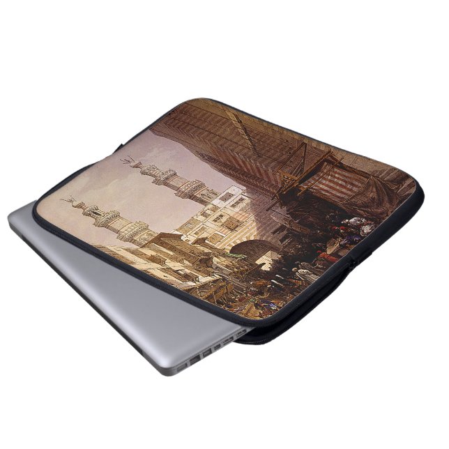 Capa Para Notebook Minaretes e Entrada de Metwaley Roberts/Haghe Art (Frente Inferior)