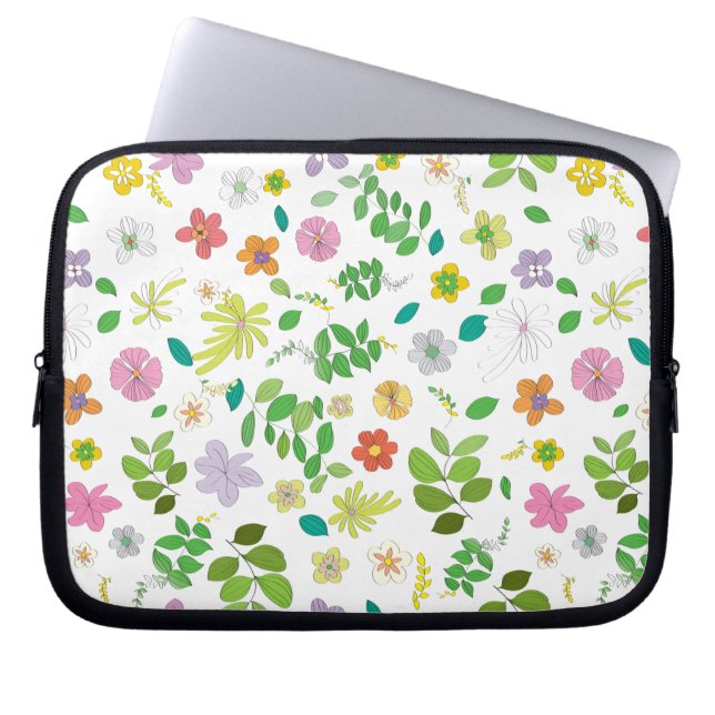 Capa Para Notebook Minha Design de Flor 6 (Frente)