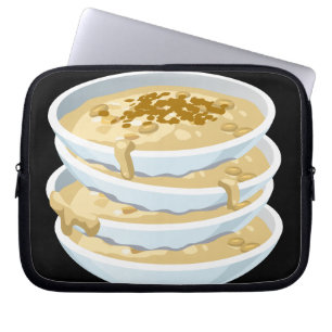 Capa Para Notebook Miniaplicativo de Comida com falha