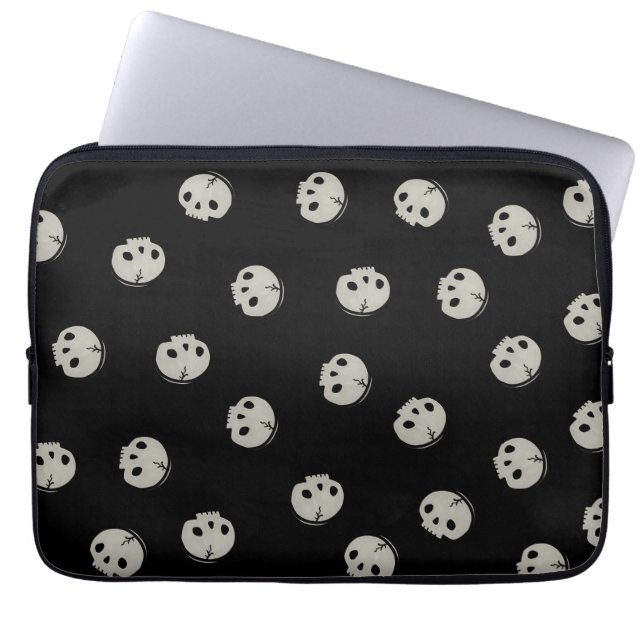 Capa Para Notebook  Minimalist Skull Pattern Aesthetic Phone case (Frente)