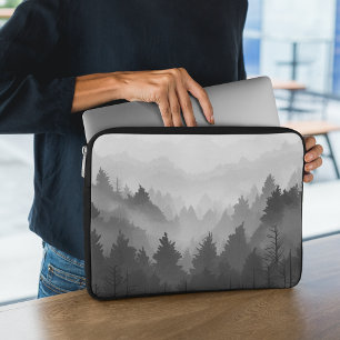 Capa Para Notebook Minimização da paisagem da Floresta da Montanha Ne
