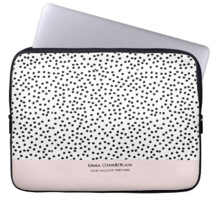 Capa Para Notebook Mínimo Dalmaciano Mancha Simples e Moderna Cuta