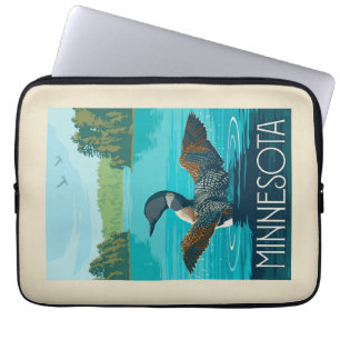 Capa Para Notebook Minnesota   Loon