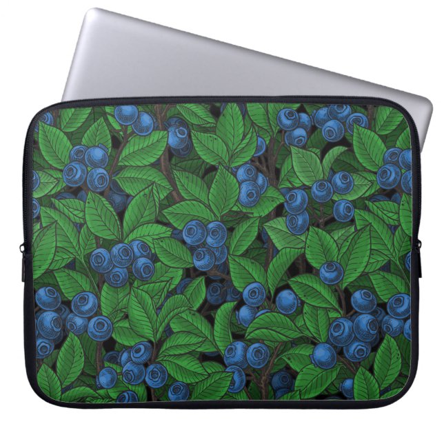 Capa Para Notebook mirtilo (Frente)