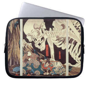 Capa Para Notebook Mitsukini que provoca o espectro de esqueleto,
