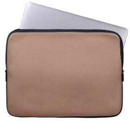 Capa Para Notebook Mocha Mousse Trendy Sólido Elegante