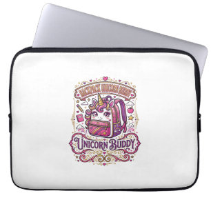 Capa Para Notebook Mochila Unicórnio Amigo Unicórnio Estilo Merch Des