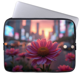 Capa Para Notebook Modern Dusk Daisies 13'