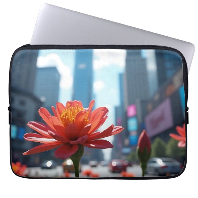 Capa Para Notebook Modern Midday Midtown Bloom 13' (Frente)