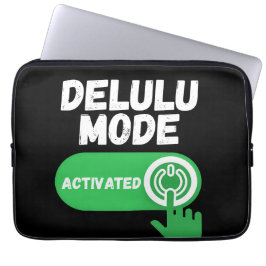 Capa Para Notebook Modo Delulu Ativado | Divertido Gen Z