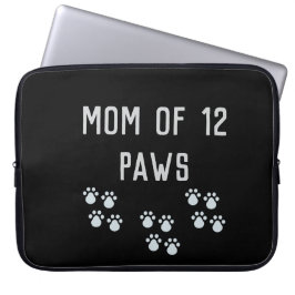 Capa Para Notebook Mom of 12 paws