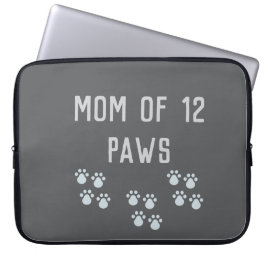 Capa Para Notebook Mom of 12 paws