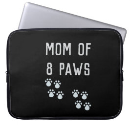 Capa Para Notebook Mom of 8 paws