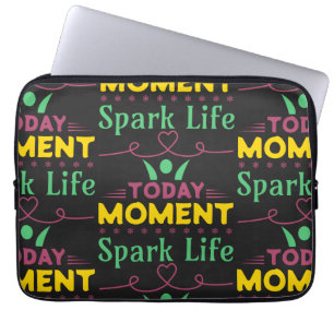 Capa Para Notebook Momento Atual, Espete A Vida