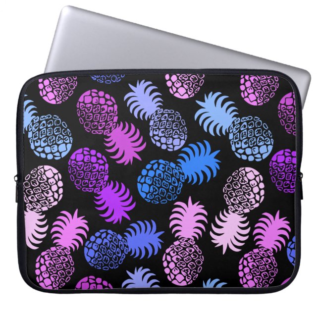 Capa Para Notebook Momona Havaiana Pineapple Neoprene Wetcase (Frente)