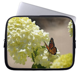 Capa Para Notebook Monarca e Flores