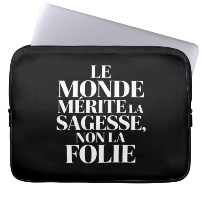 Capa Para Notebook Monde sans stabilité (Frente)